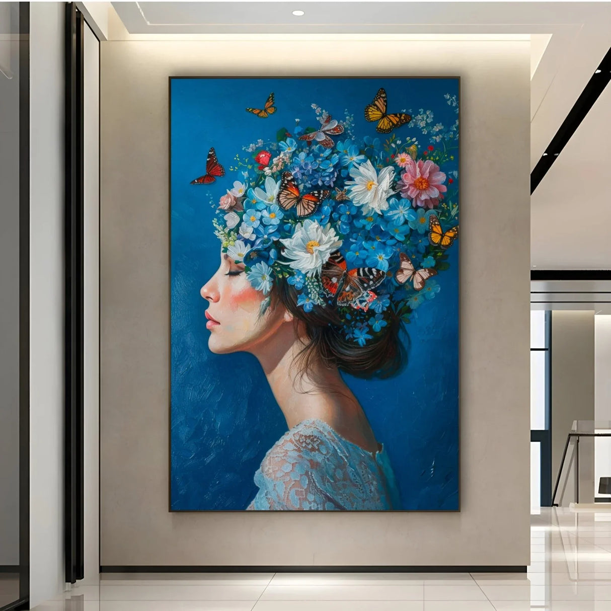 Quadro Stampa su Tela Eco di Pensieri - CupidoDesign