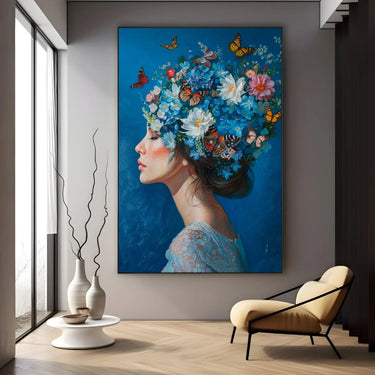 Quadro Stampa su Tela Eco di Pensieri - CupidoDesign