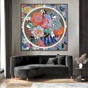 Quadro Stampa su Tela Édouard Bénédictus, Variations Quatre-Vingt-Six Motifs Décoratifs En Vingt Planches - CupidoDesign