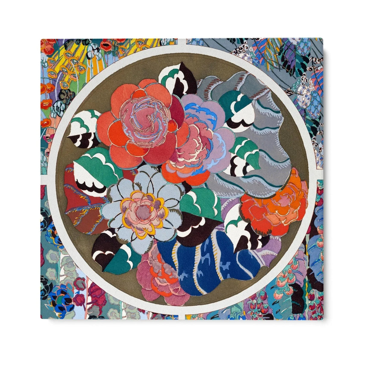 Quadro Stampa su Tela Édouard Bénédictus, Variations Quatre-Vingt-Six Motifs Décoratifs En Vingt Planches - CupidoDesign