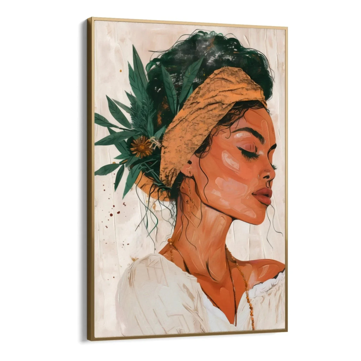 Quadro Stampa su Tela Effimera Essenza - CupidoDesign