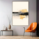Quadro Stampa su Tela Effusioni Dorate - CupidoDesign
