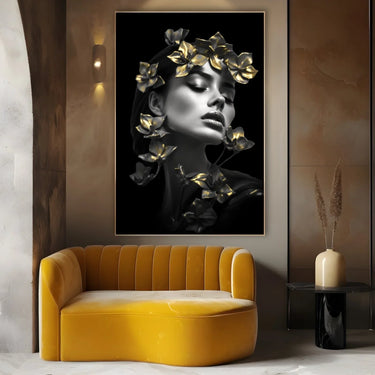 Quadro Stampa su Tela Elegante Natura - CupidoDesign