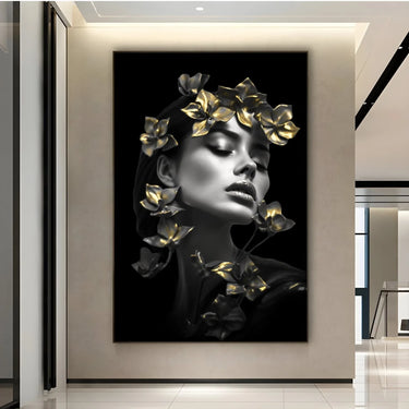 Quadro Stampa su Tela Elegante Natura - CupidoDesign