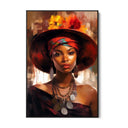Quadro Stampa su Tela Eleganza Africana - CupidoDesign