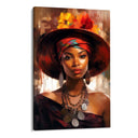 Quadro Stampa su Tela Eleganza Africana - CupidoDesign
