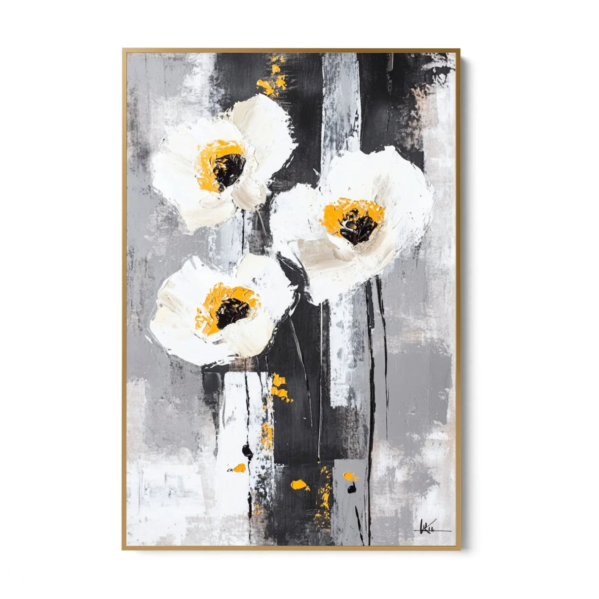 Quadro Stampa su Tela Eleganza Bianca - CupidoDesign