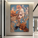 Quadro Stampa su Tela Eleganza fiorita - CupidoDesign