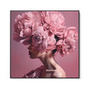 Quadro Stampa su Tela Eleganza Rosa - CupidoDesign