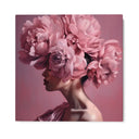 Quadro Stampa su Tela Eleganza Rosa - CupidoDesign