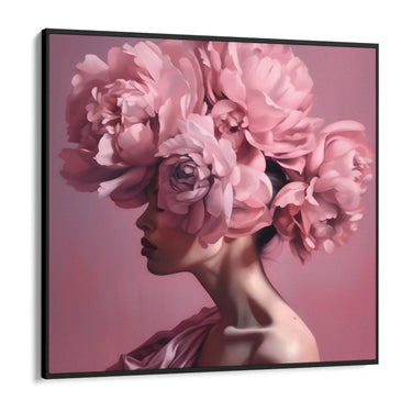 Quadro Stampa su Tela Eleganza Rosa - CupidoDesign