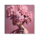 Quadro Stampa su Tela Eleganza Rosa - CupidoDesign