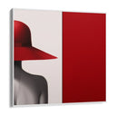 Quadro Stampa su Tela Eleganza rubino - CupidoDesign