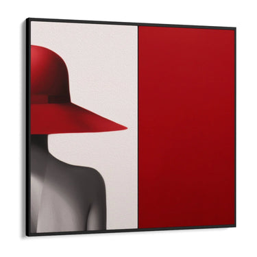 Quadro Stampa su Tela Eleganza rubino - CupidoDesign
