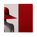 Quadro Stampa su Tela Eleganza rubino - CupidoDesign