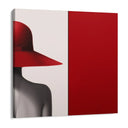 Quadro Stampa su Tela Eleganza rubino - CupidoDesign