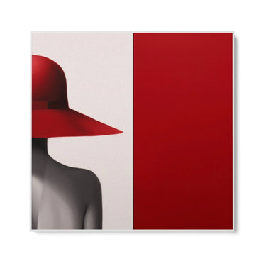 Quadro Stampa su Tela Eleganza rubino - CupidoDesign