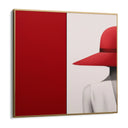 Quadro Stampa su Tela Eleganza rubino - CupidoDesign