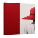 Quadro Stampa su Tela Eleganza rubino - CupidoDesign