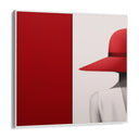 Quadro Stampa su Tela Eleganza rubino - CupidoDesign