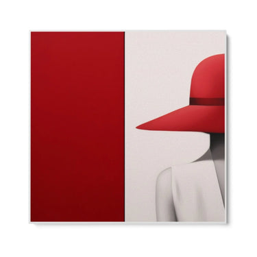 Quadro Stampa su Tela Eleganza rubino - CupidoDesign