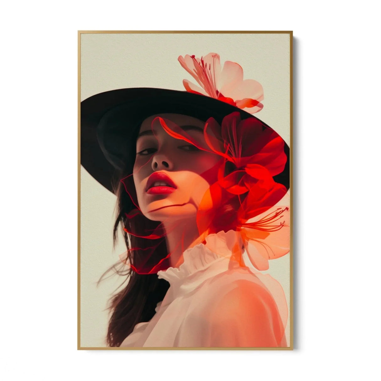Quadro Stampa su Tela Eleganza Sospesa - CupidoDesign