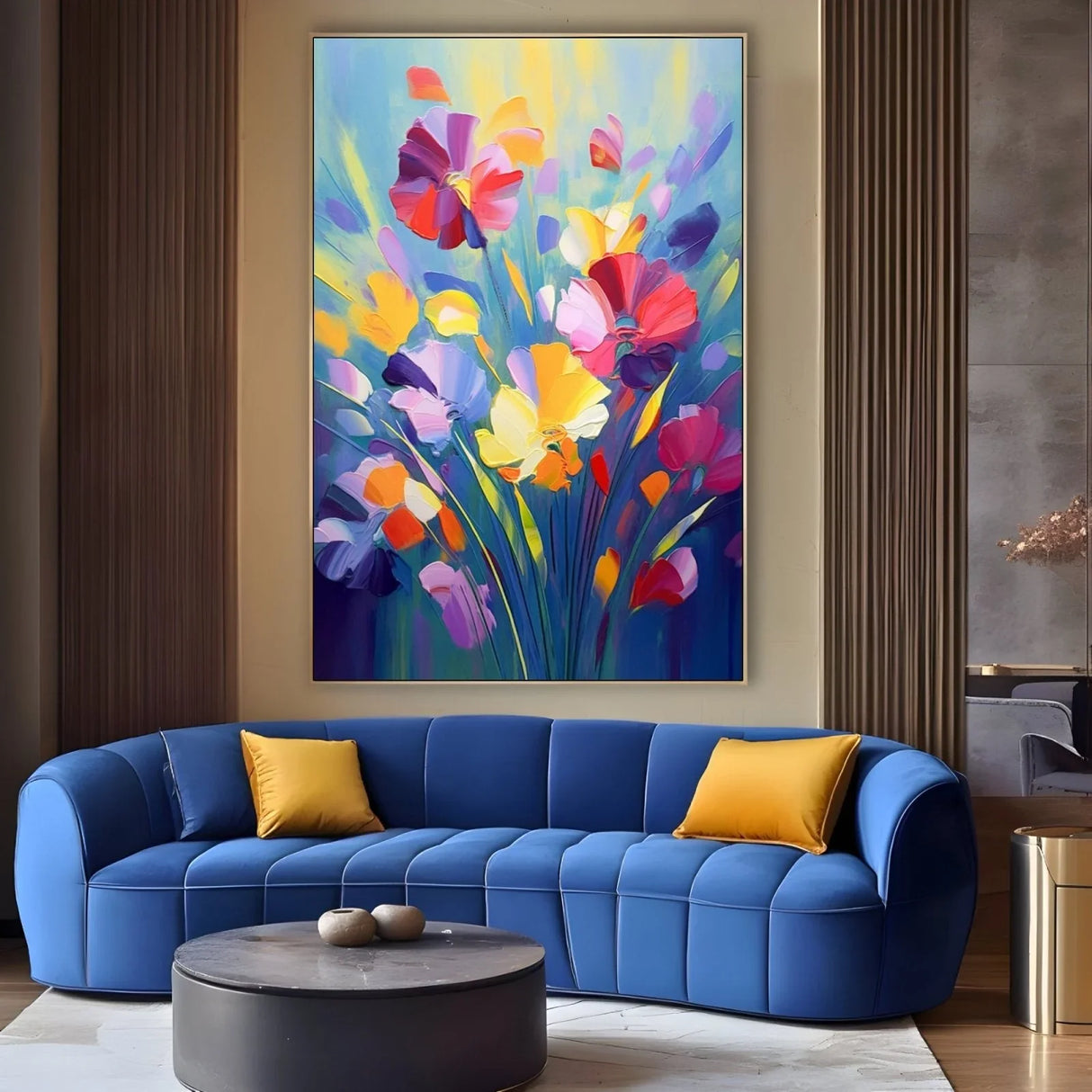 Quadro Stampa su Tela Elegia di Petali - CupidoDesign