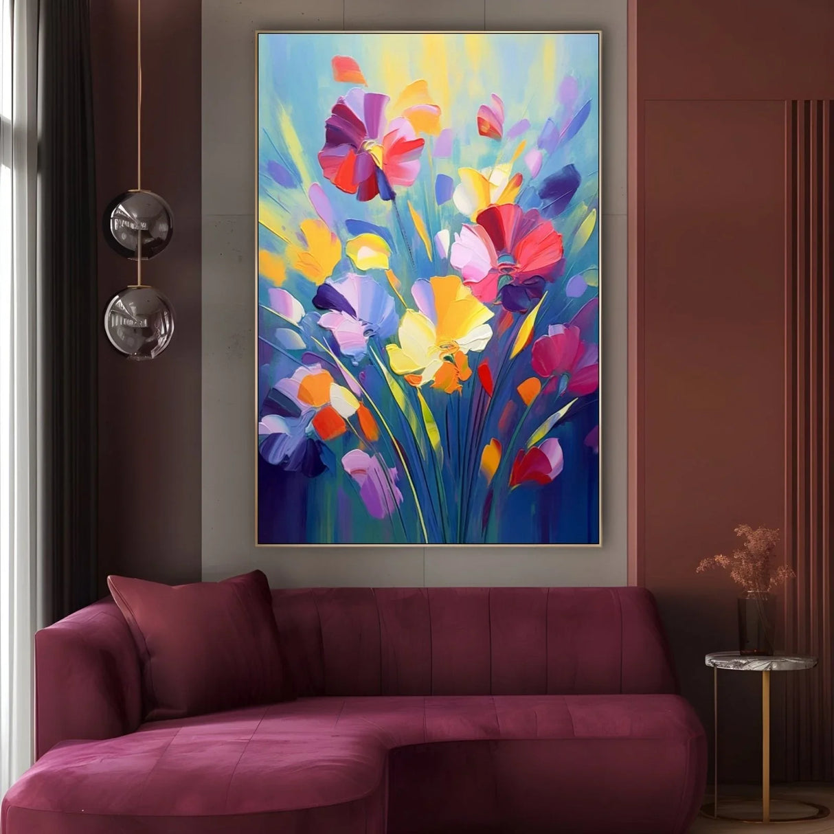 Quadro Stampa su Tela Elegia di Petali - CupidoDesign