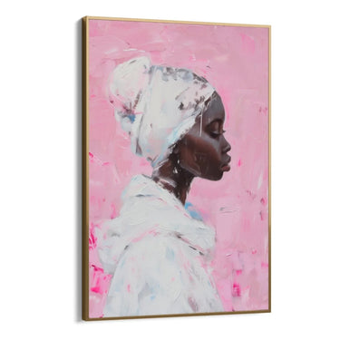 Quadro Stampa su Tela Elegia di Rosa - CupidoDesign