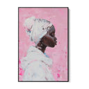 Quadro Stampa su Tela Elegia di Rosa - CupidoDesign