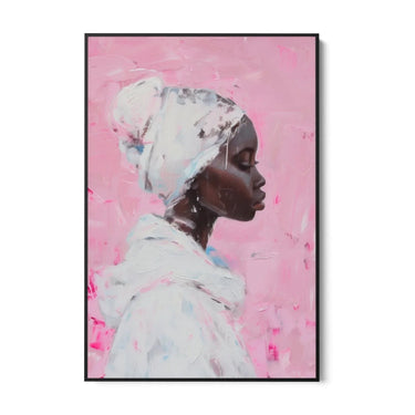 Quadro Stampa su Tela Elegia di Rosa - CupidoDesign