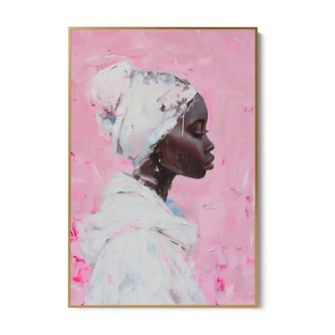 Quadro Stampa su Tela Elegia di Rosa - CupidoDesign