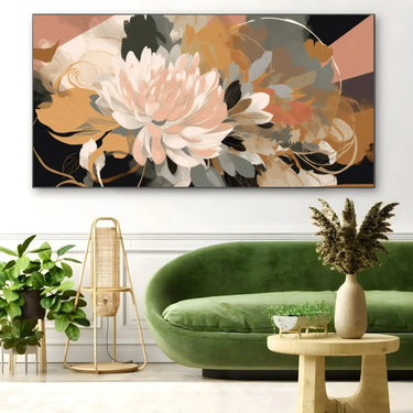 Quadro Stampa su Tela Elegia Floreale - CupidoDesign