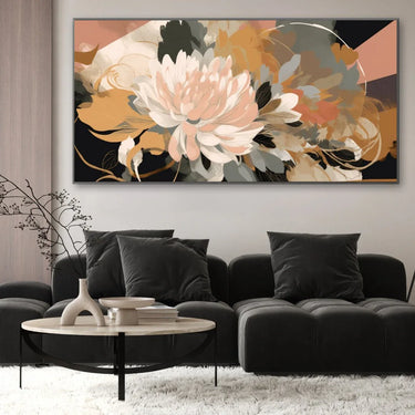 Quadro Stampa su Tela Elegia Floreale - CupidoDesign