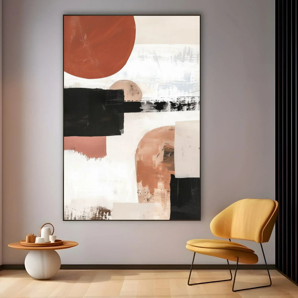 Quadro Stampa su Tela Elegia Terrosa - CupidoDesign