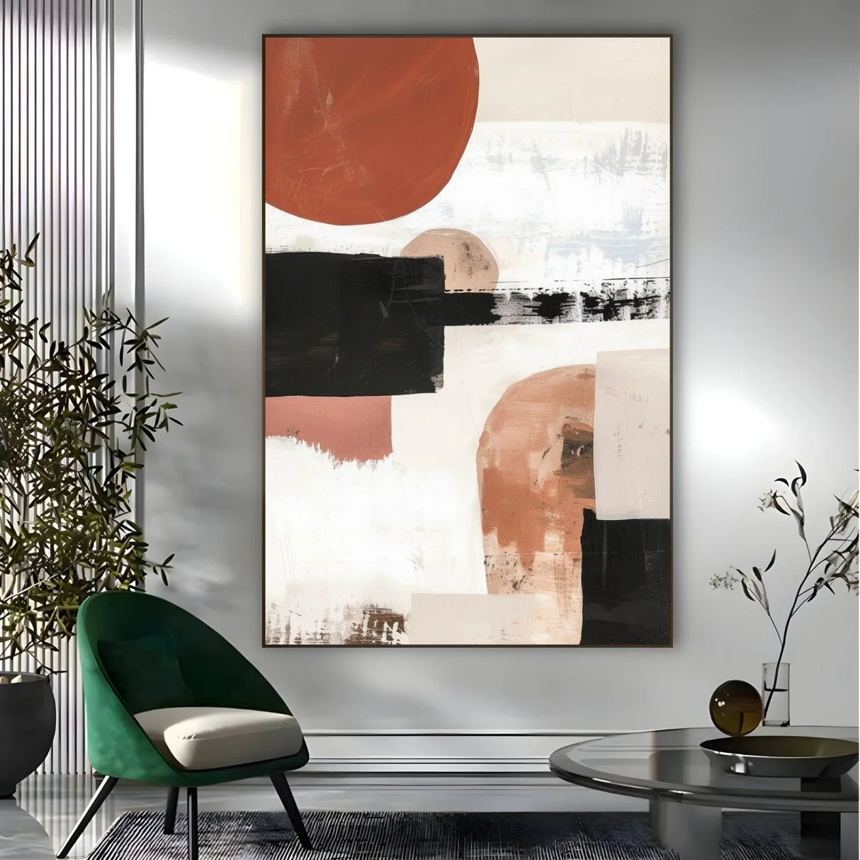 Quadro Stampa su Tela Elegia Terrosa - CupidoDesign