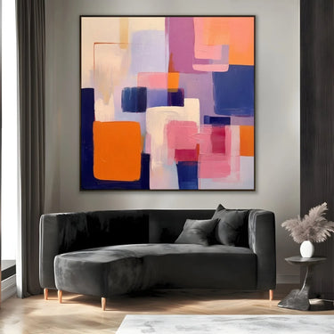 Quadro Stampa su Tela Emozioni di colori - CupidoDesign