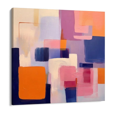 Quadro Stampa su Tela Emozioni di colori - CupidoDesign