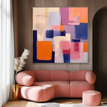 Quadro Stampa su Tela Emozioni di colori - CupidoDesign