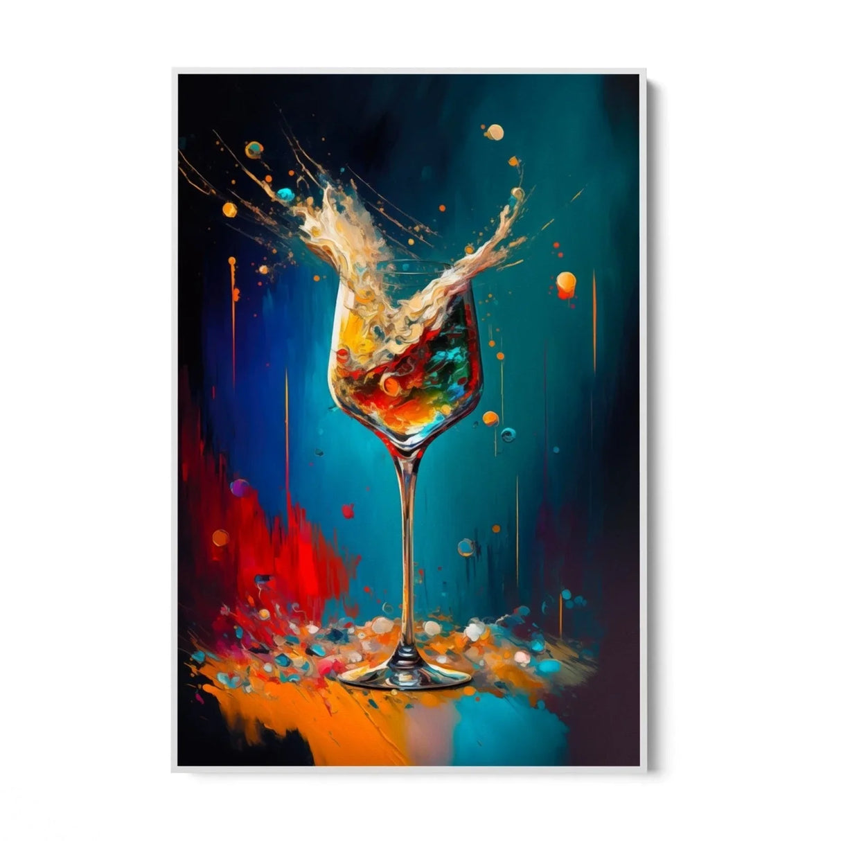 Quadro Stampa su Tela Emozioni liquide - CupidoDesign
