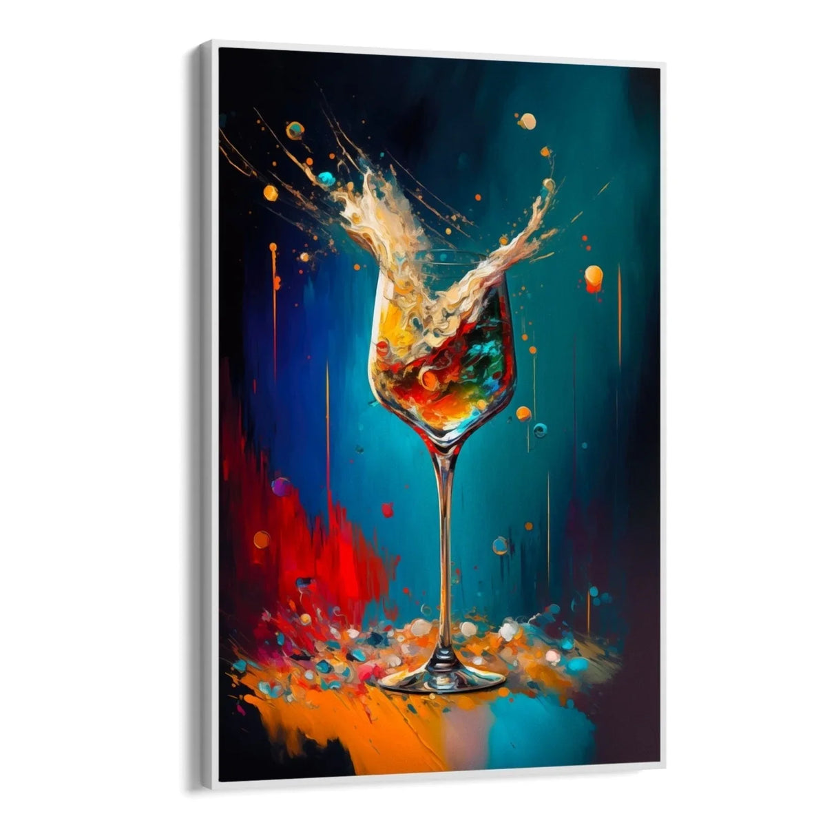 Quadro Stampa su Tela Emozioni liquide - CupidoDesign