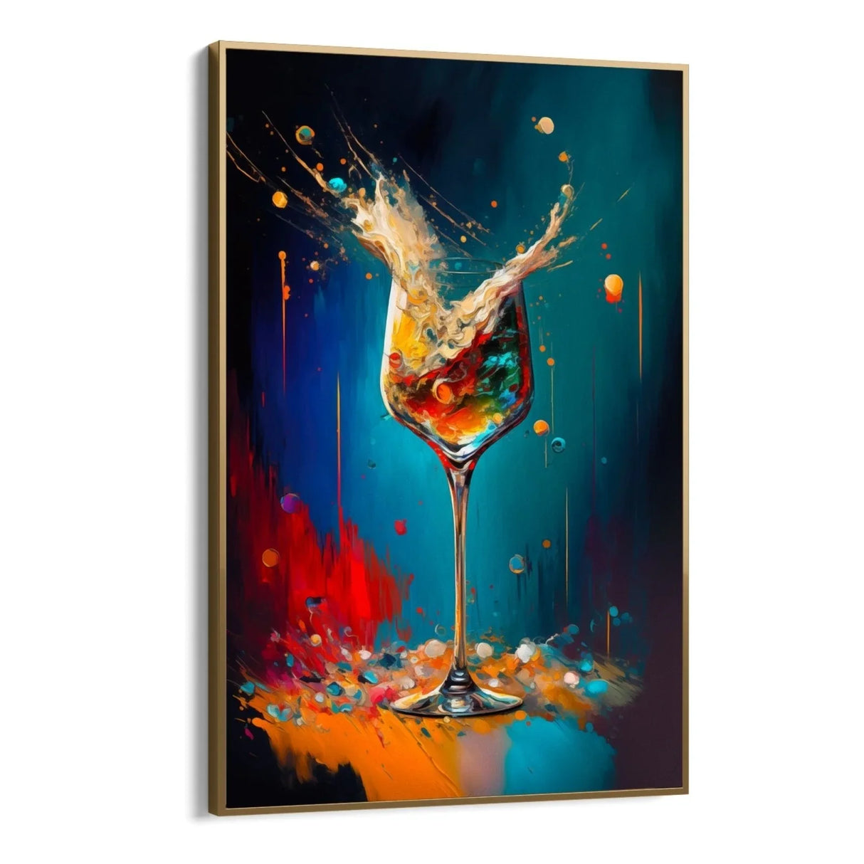 Quadro Stampa su Tela Emozioni liquide - CupidoDesign