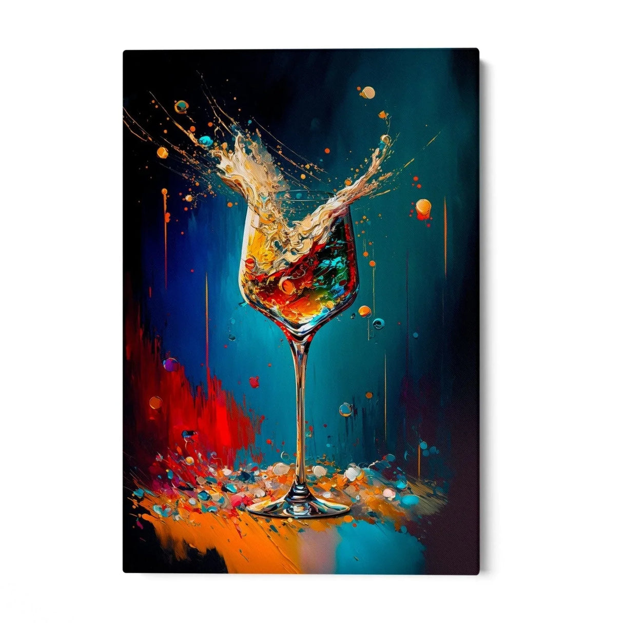Quadro Stampa su Tela Emozioni liquide - CupidoDesign
