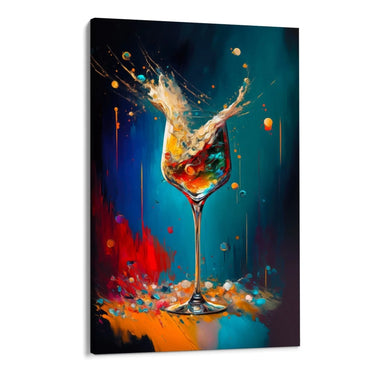 Quadro Stampa su Tela Emozioni liquide - CupidoDesign