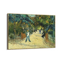 Quadro Stampa su Tela Entrance to the Public Gardens in Arle, Vincent Van Gogh - CupidoDesign