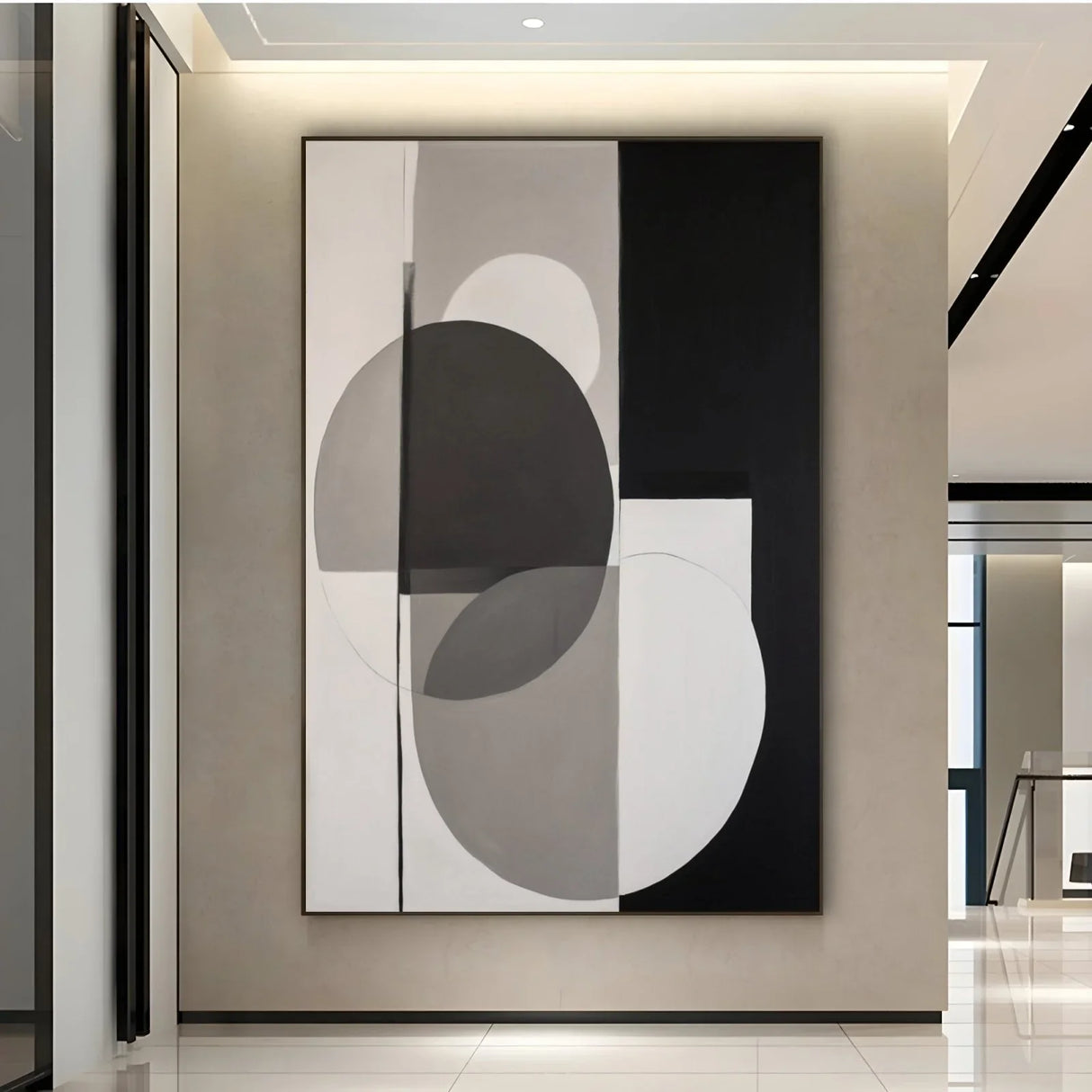 Quadro Stampa su Tela Equilibrio astratto - CupidoDesign