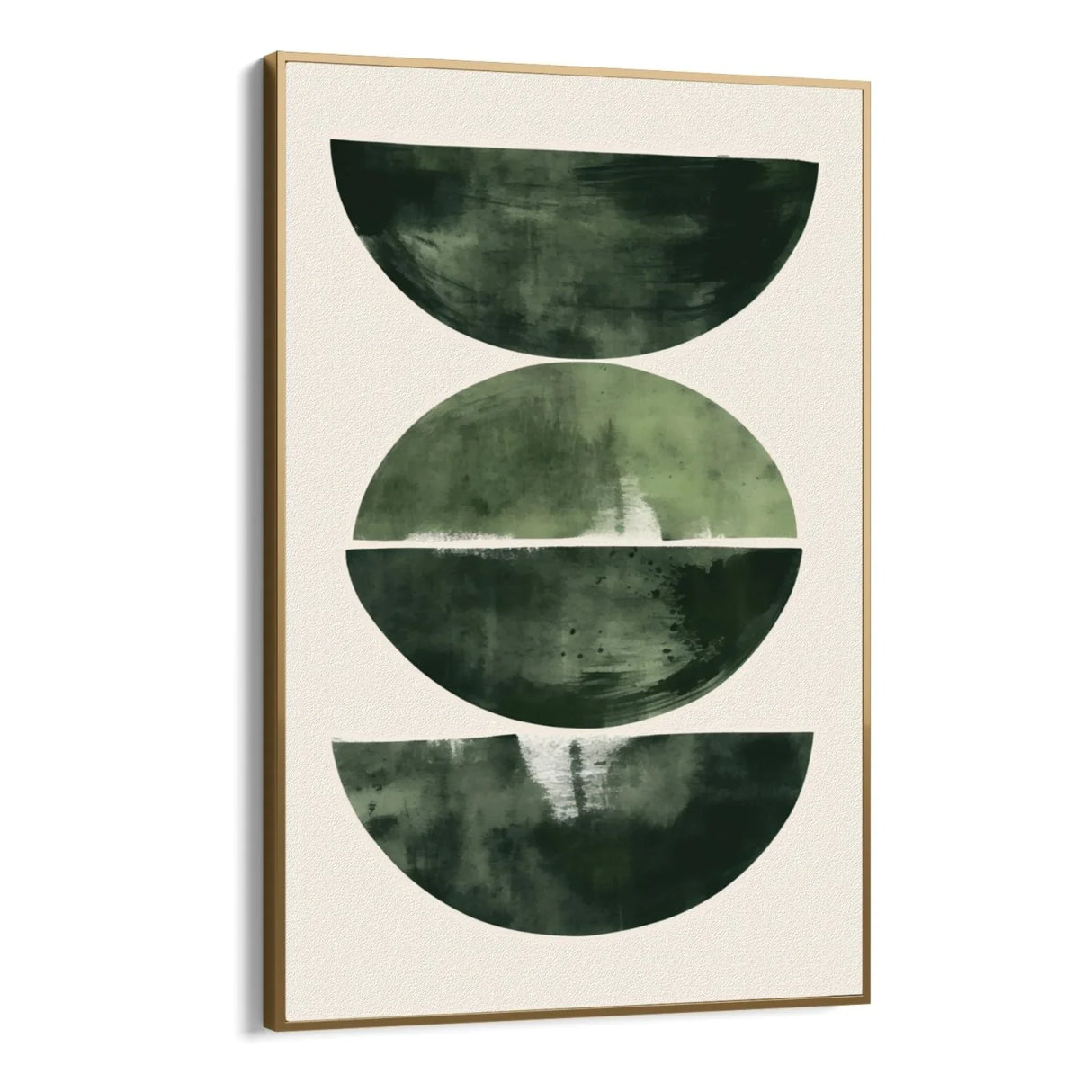 Quadro Stampa su Tela Equilibrio in Verde - CupidoDesign