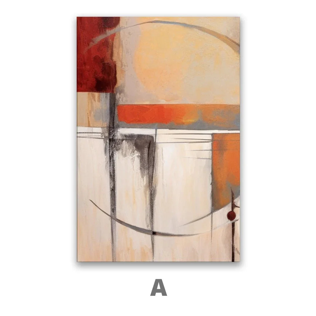 Quadro Stampa su Tela Equilibrio geometrico - CupidoDesign