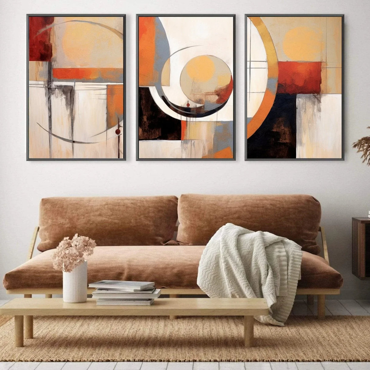 Quadro Stampa su Tela Equilibrio geometrico - CupidoDesign