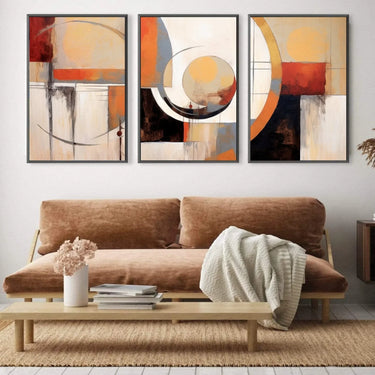 Quadro Stampa su Tela Equilibrio geometrico - CupidoDesign
